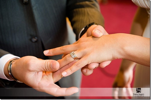 Photos de mariage Saint-Germain en Laye - Passage d'alliance
