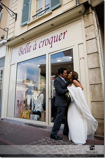 Photos de couple mariés à Saint-Germain en Laye
