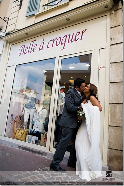 Photos de couple mariés à Saint-Germain en Laye