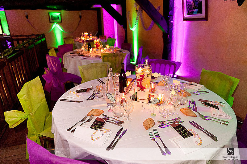 décoration de table reception de mariage 4