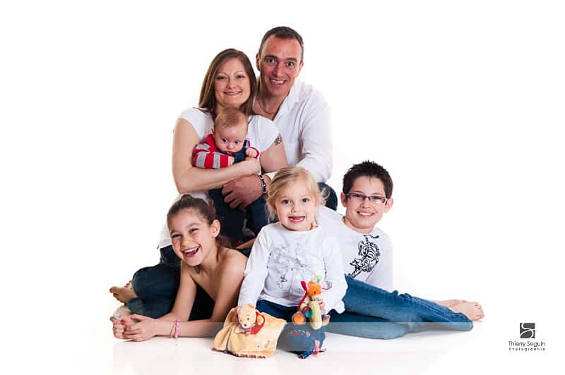 séance photo portrait de famille