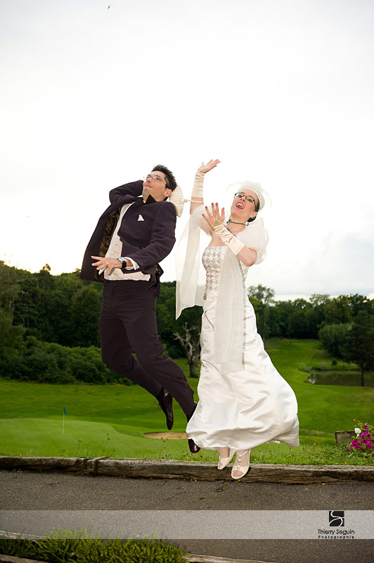 Photos mariage originales et dynamiques
